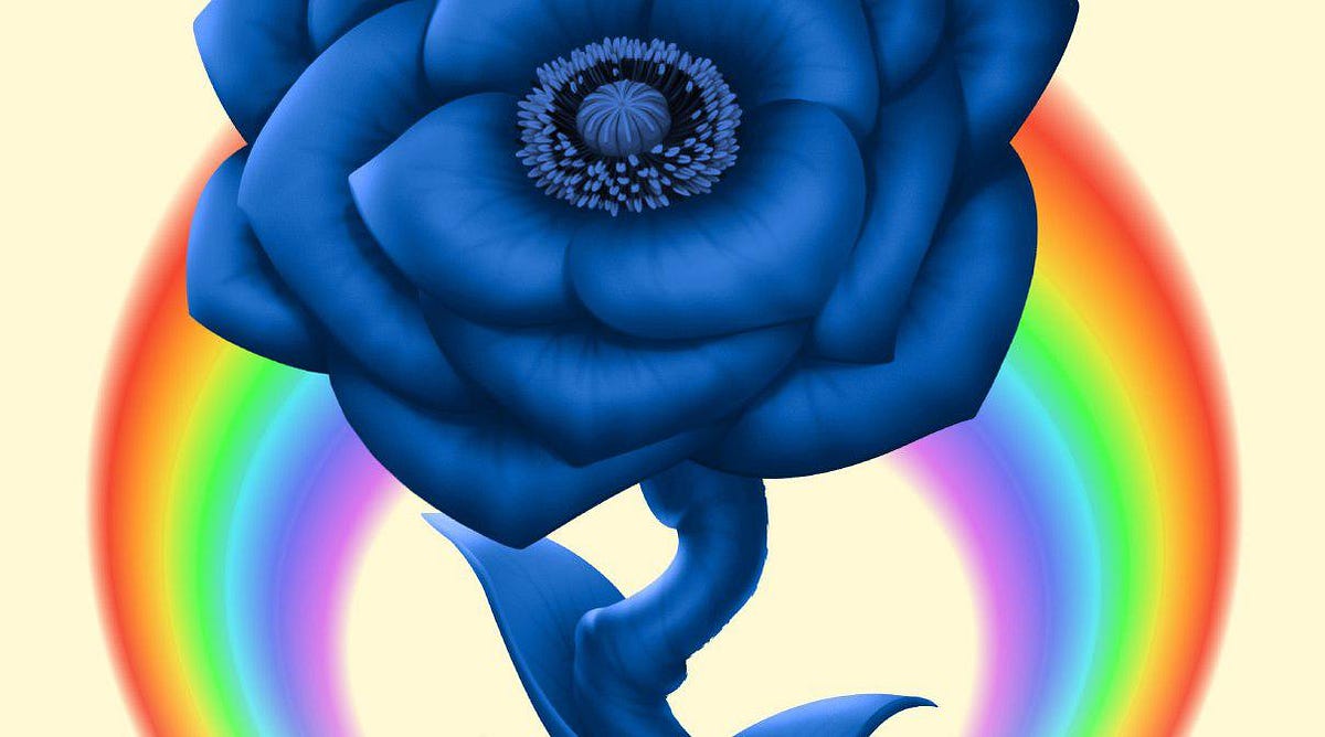 Add more colors🌈🌈 to the monochrome world by CryptoFlowers AR Medium