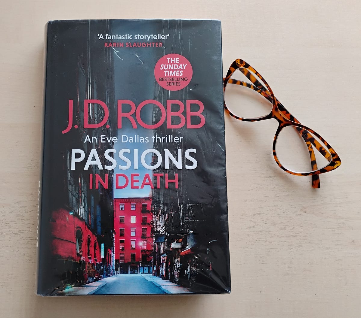 Passions in Death by JD Robb. Mini Book Review —