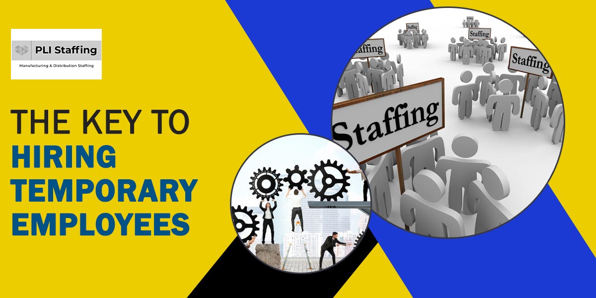 The Key to Hiring Temporary Employees by PLI Staffing Medium