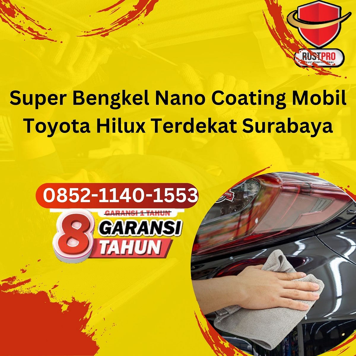 Super Bengkel Nano Coating Mobil Toyota Hilux Terdekat Surabaya | by