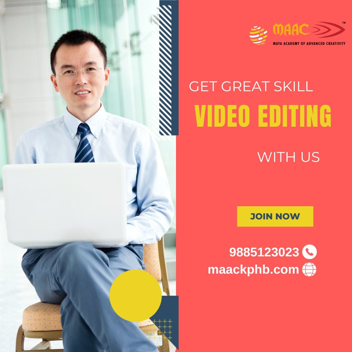 Best Video Editing Training Institute In Kukatpally Hyderabad — Maac