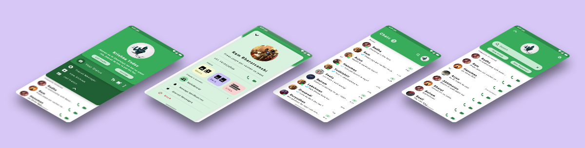Whatsapp UI/UX Redesign. Concept by Harsh Ramchandani | by Harsh ...