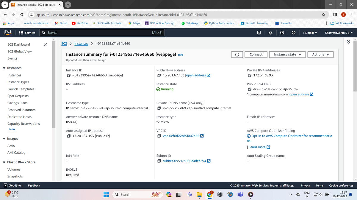 How to attach and remove the Ec2 instance to a static IP by
