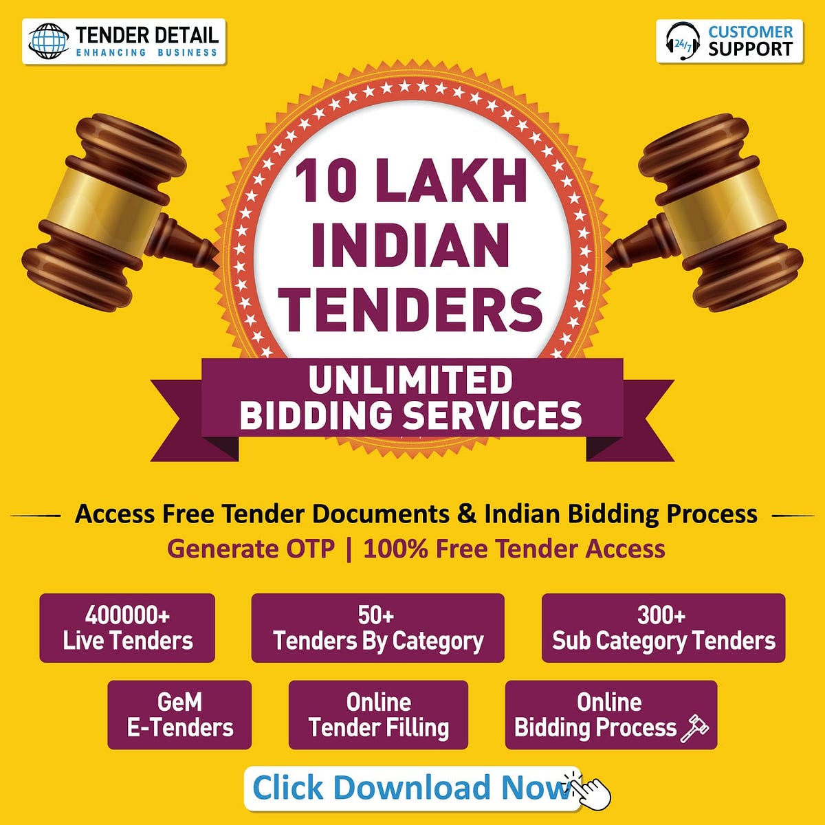 eprocure gov Government Tenders Info Online Medium