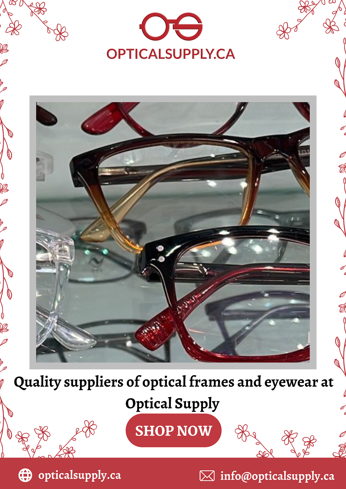Wholesale Frames Canada Optical Supply Medium