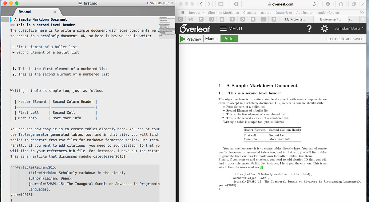 How to use Overleaf to Write your papers Part III How to use Markdown