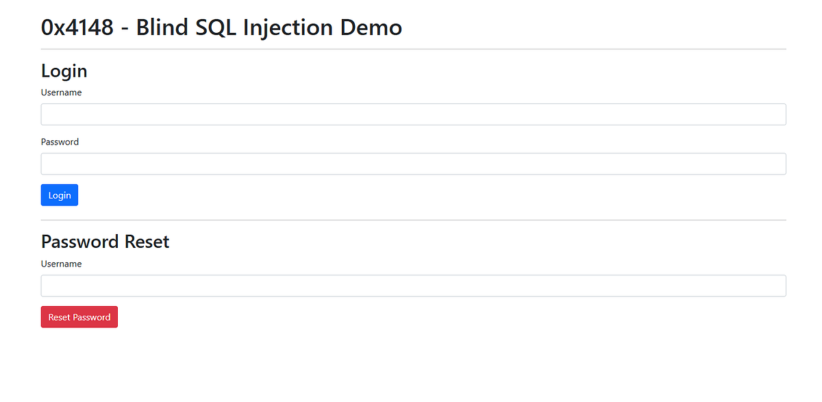 Blind Boolean based SQL injection 0x4148 Challenges | by Youssef ...