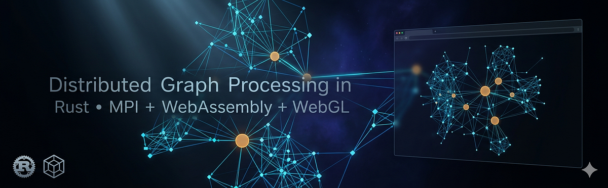 Rust + MPI: A Distributed Graph Processing System with Interactive 3D ...