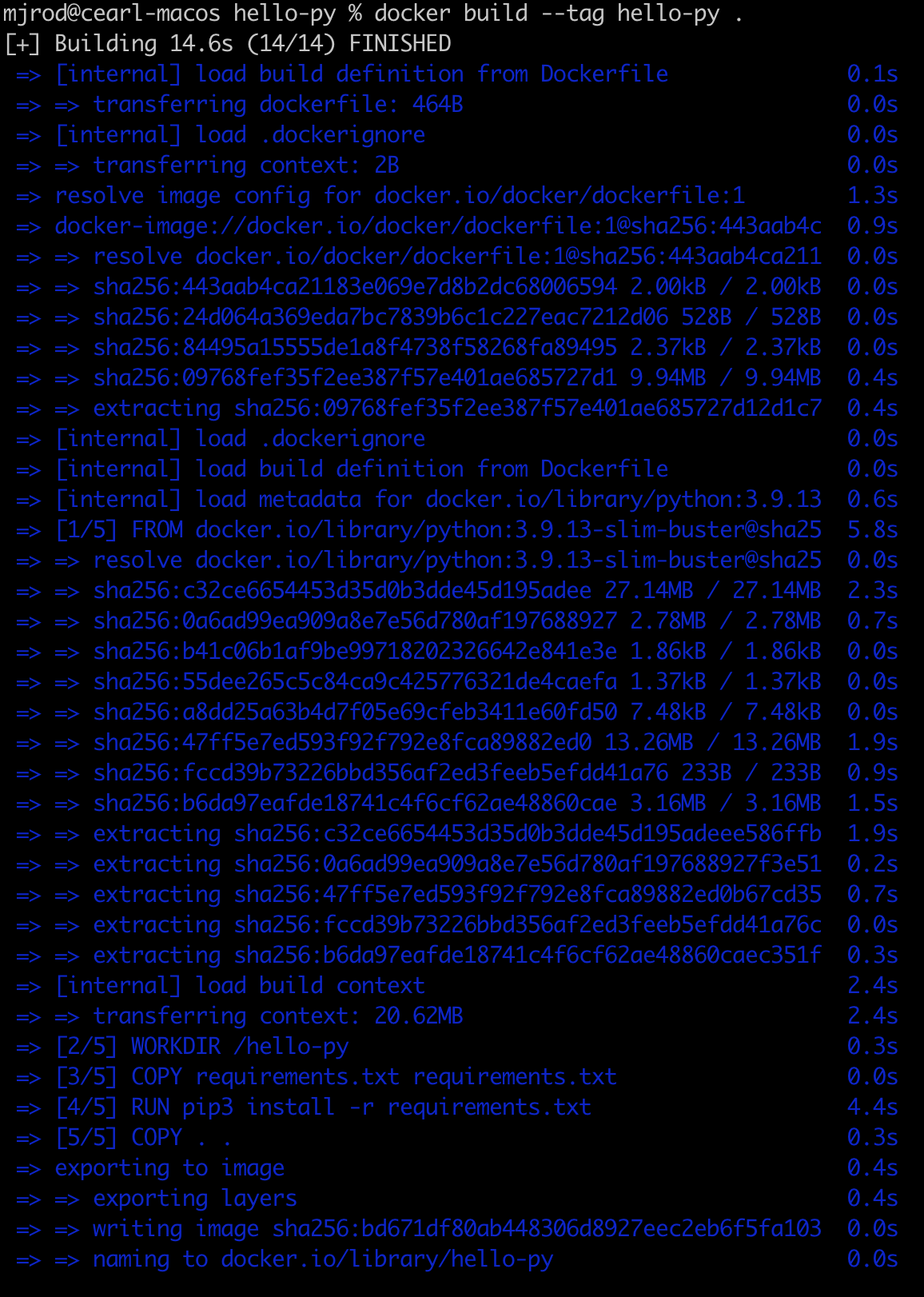 Creating a Custom Python Application Image and Deploying to Docker | by ...