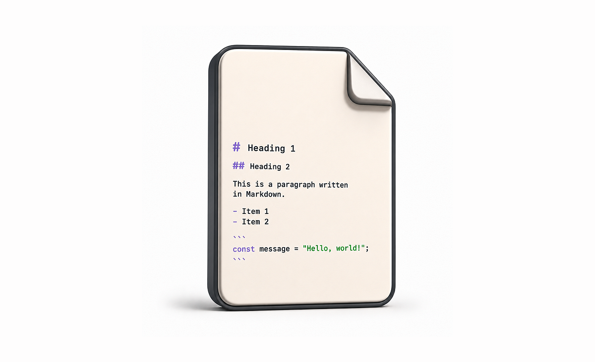 Dos and Don'ts for Markdown Files