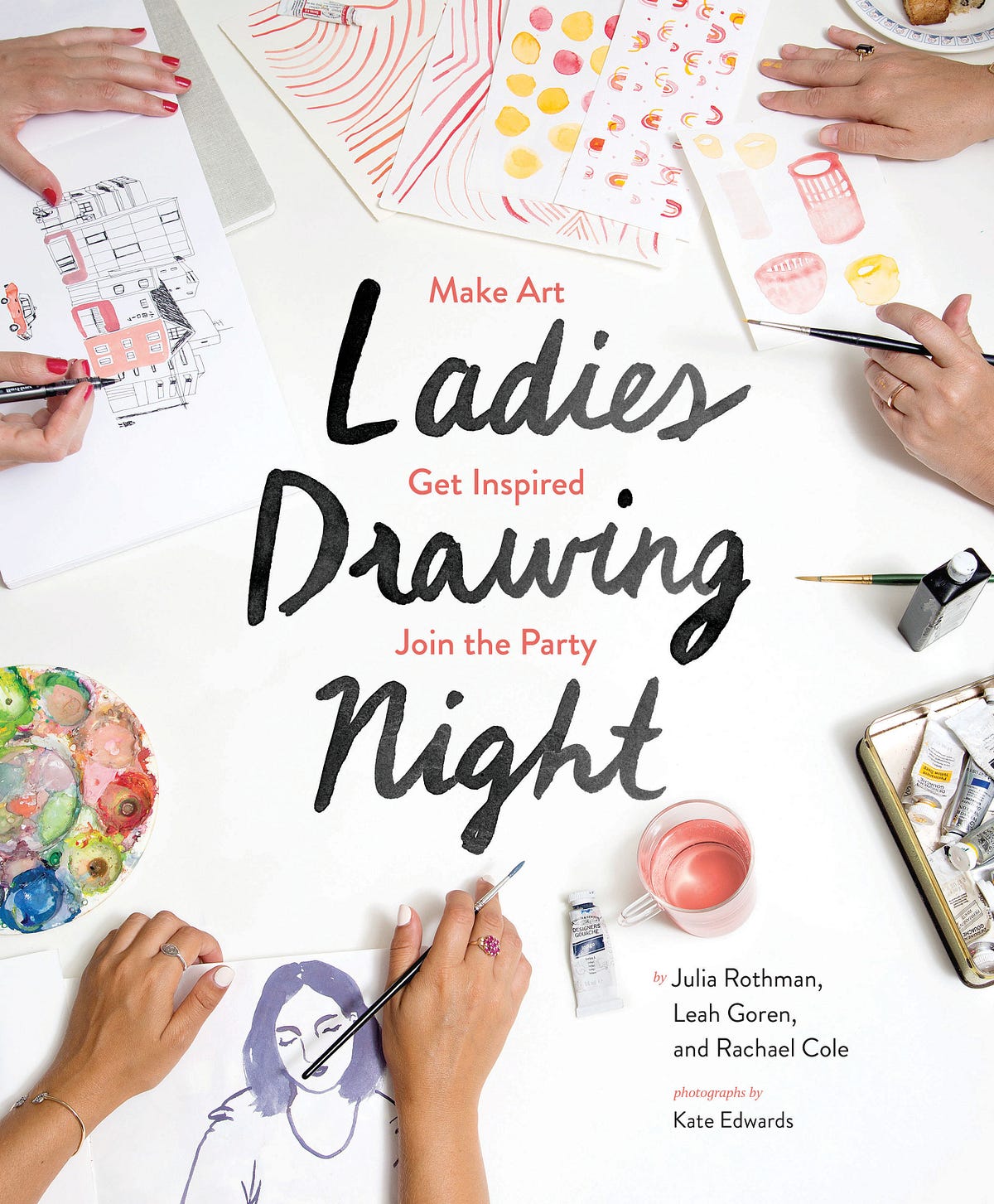 Open Book Ladies Drawing Night. Ladies Drawing Night by Julia Rothman
