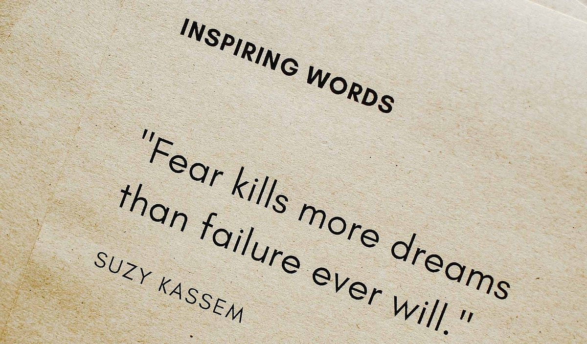 Facing Fear