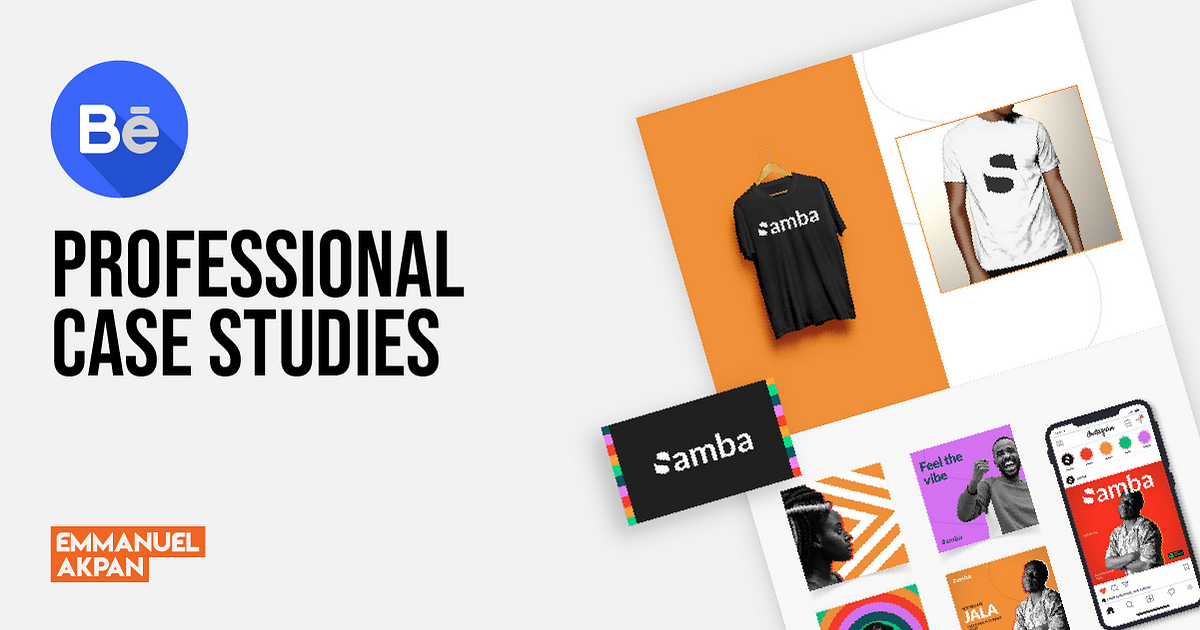 logo case study behance