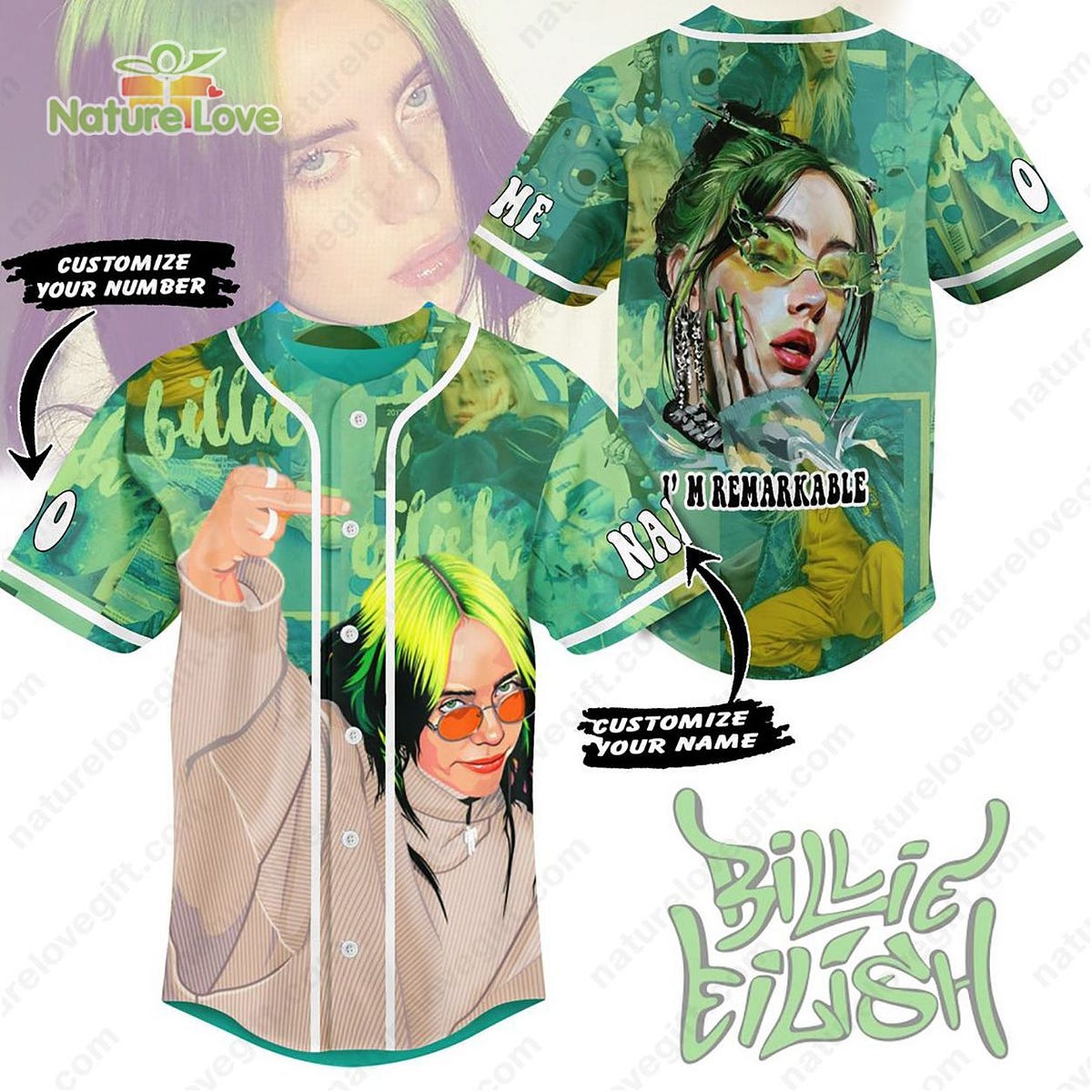 The Ultimate Guide to Custom Billie Eilish Jerseys | by Hamoni | May ...