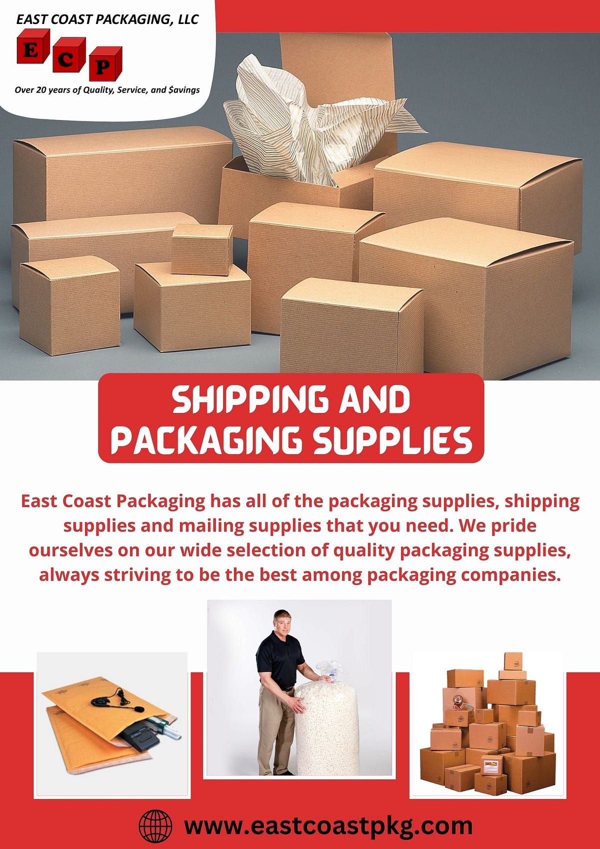 Cardboard Mailing & Shipping Tubes