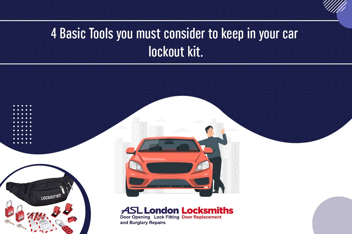4 Tools You Need In Your Car Lockout Kit
