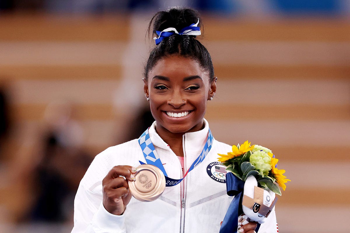 Simone Biles — A Resilient Journey of Triumph and Self Care by Chris(02)