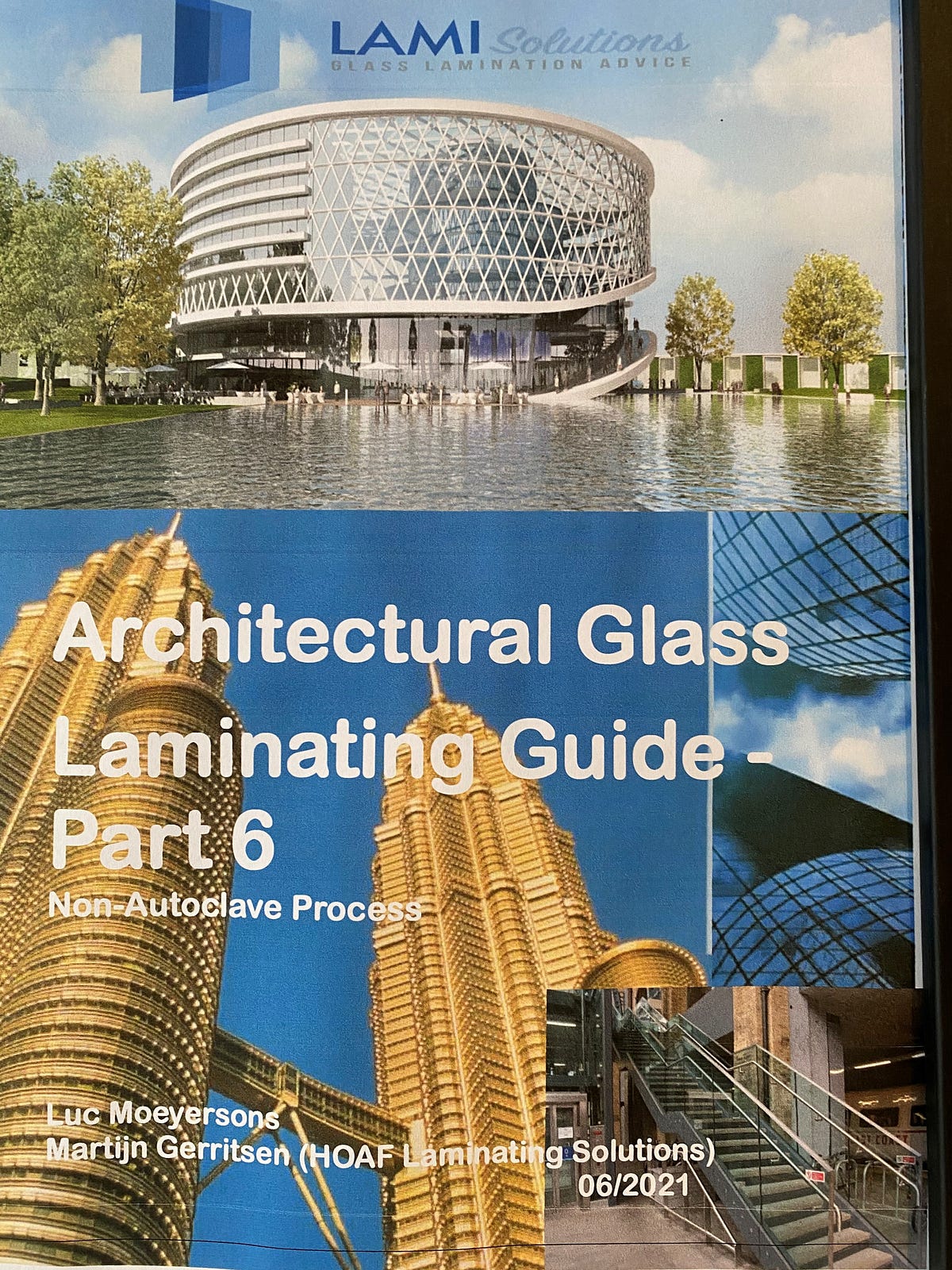 Non autoclave laminating process. To laminate, one needs temperature