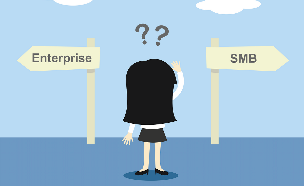 What's the Difference Between SMB vs Mid-Market vs Enterprise Sales? Guide  & Examples