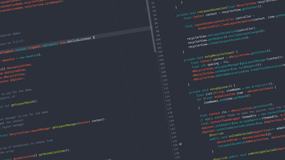 Bounce effect in RecyclerView. We all have seen this cool bouncy in ...