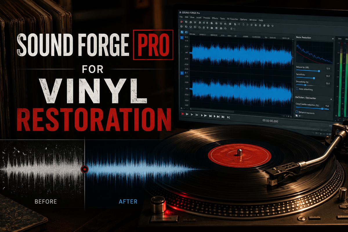 Sound Forge Pro for Vinyl Restoration