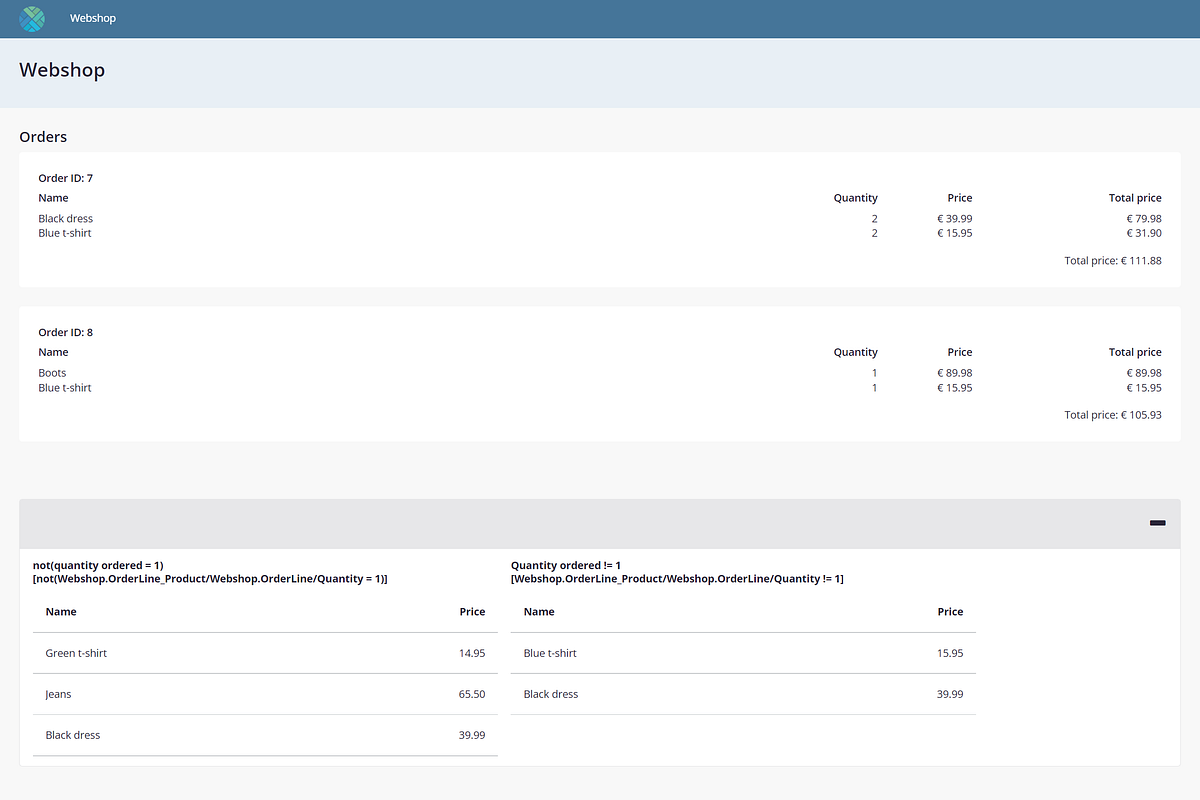 The difference between NOT() and != in Mendix explained ITNEXT