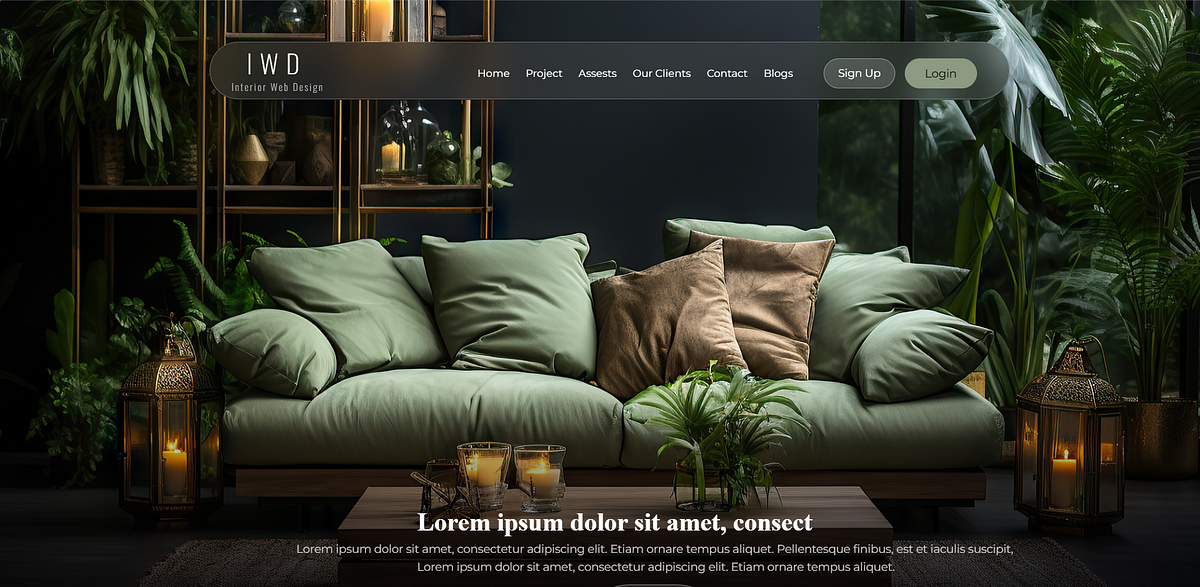Create a Glassmorphism menu using CSS and React.js. | by Saranya ...