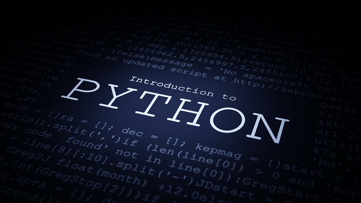 Exploring the Power of Python: Part 1 | by hassane Skikri | Medium