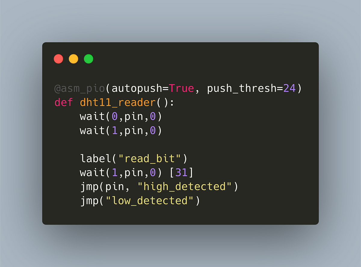 DHT11 Temperature Sensor Library for the Raspberry Pico: Python Prototype |  by Sebastian | Geek Culture | Medium