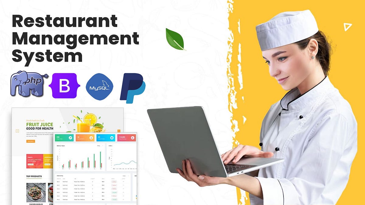 Restaurant Management System with PHP, MySQL, Bootstrap and PayPal | by ...