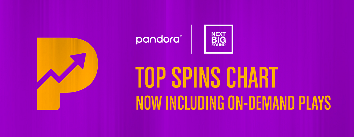 Pandora Top Spins Chart