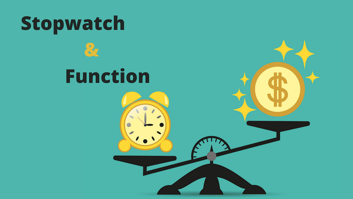 What are Stopwatch and Function. A stopwatch is a handheld gadget that