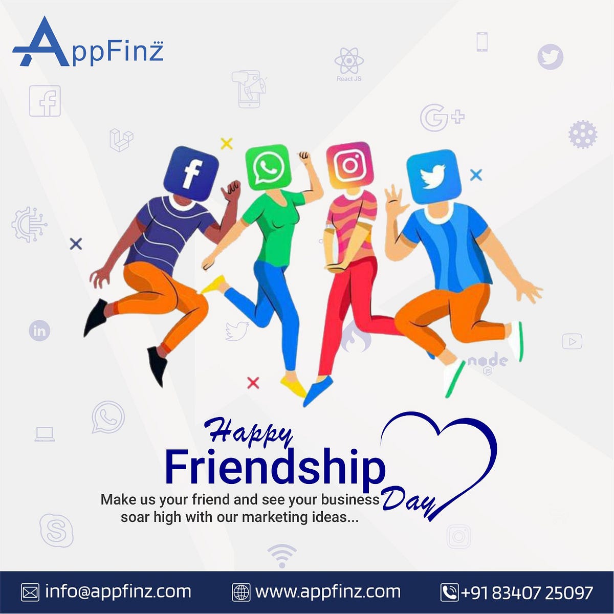 Happy Friendship Day to all my buddies. On this day of companionship, I