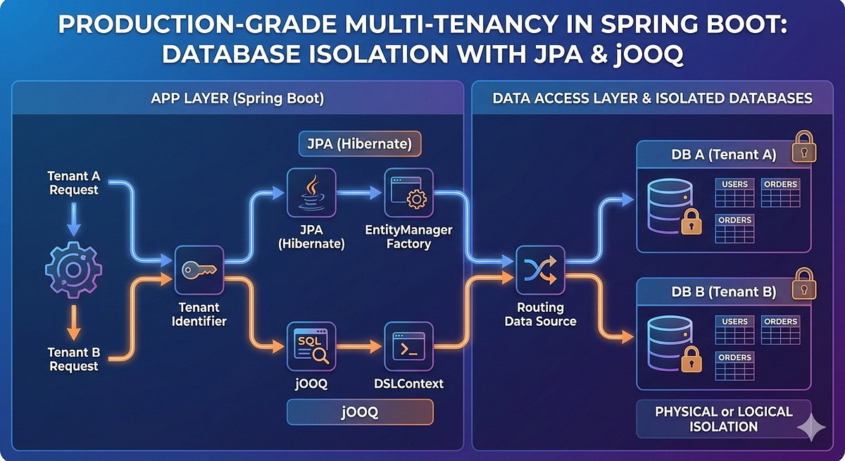 🏢 Production-Grade Multi-Tenancy in Spring Boot: Database Isolation ...