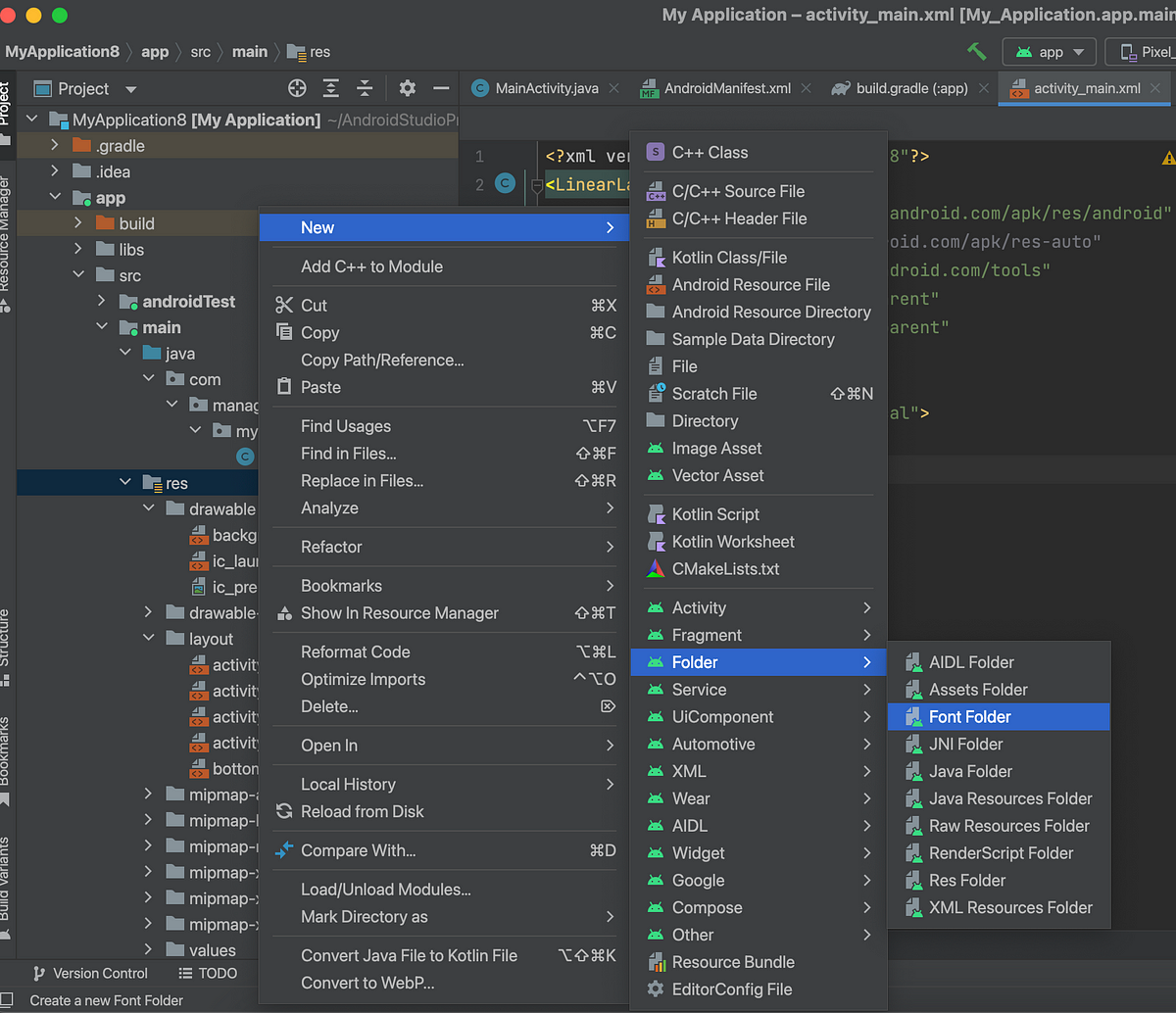 Add Custom Fonts in Android Java - Hasper Ong - Medium