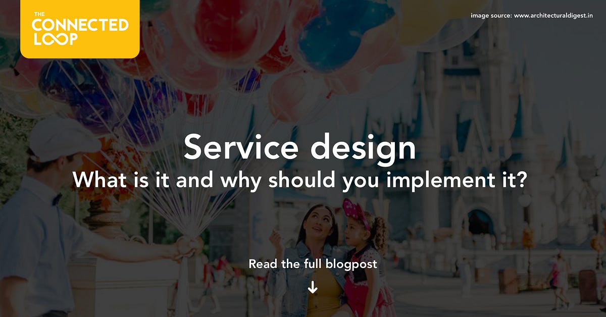 What is service design?. Service design is an approach. It is… | by ...