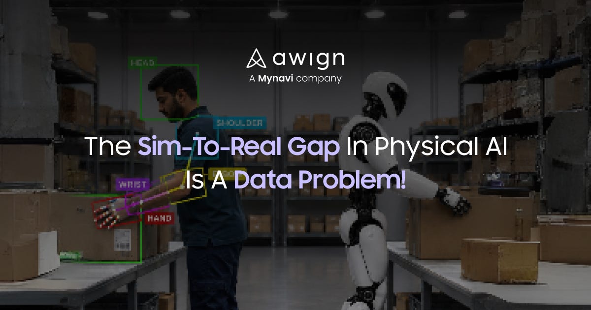 The Sim-to-Real Gap in Physical AI Is a Data Problem