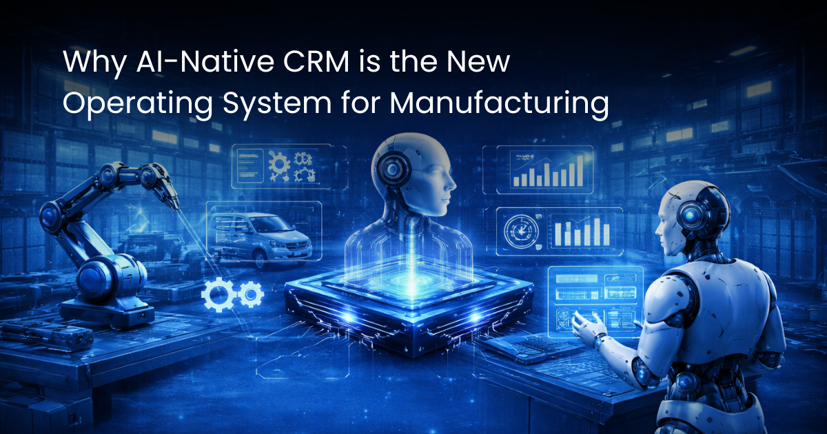 Why AI-Native CRM is the New Operating System for Manufacturing