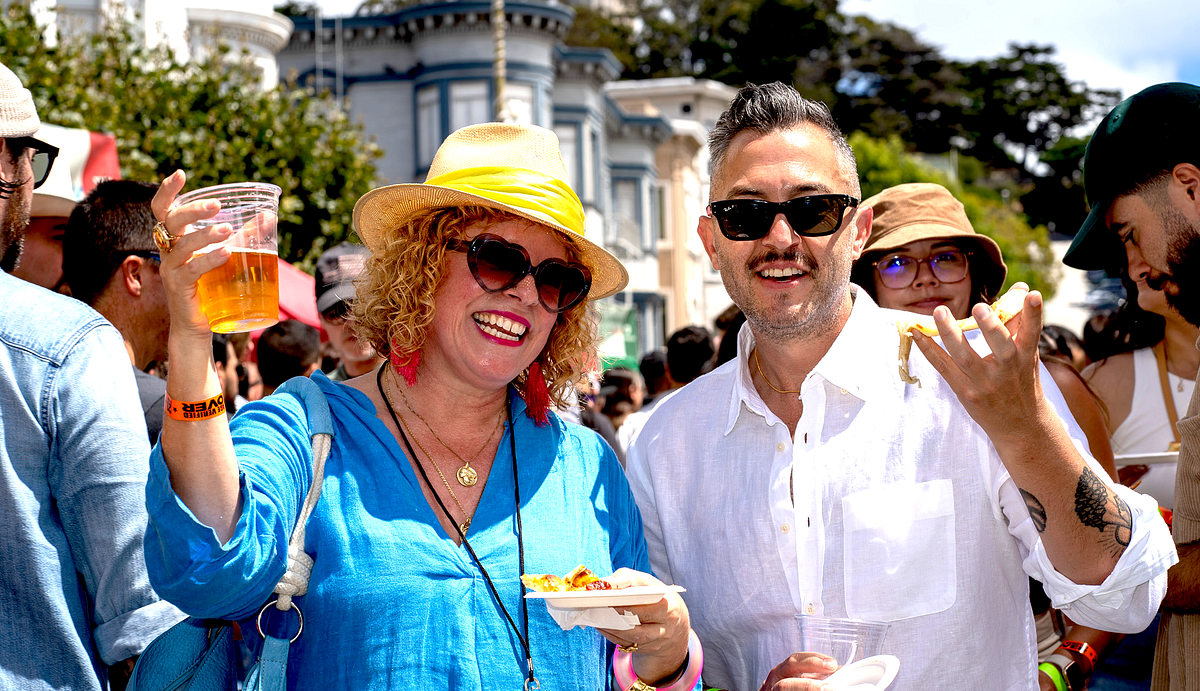 Image of: Slice, slice baby: SF’s pizza, bagel, & beer festival raises the dough