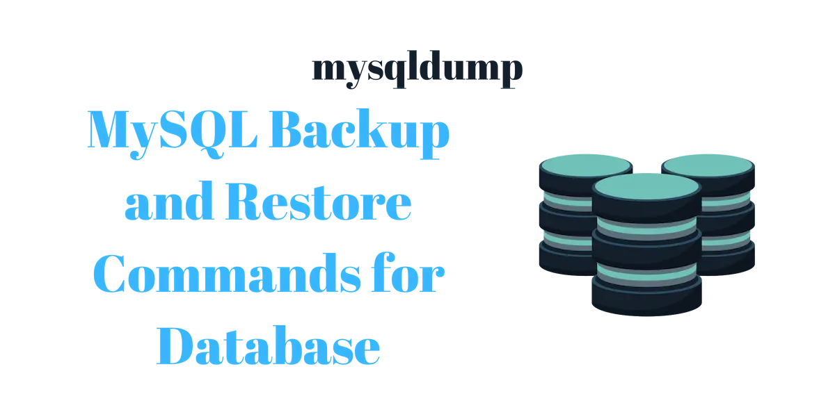 MySQL Backup and Restore Command. In this article, we have to study how ...