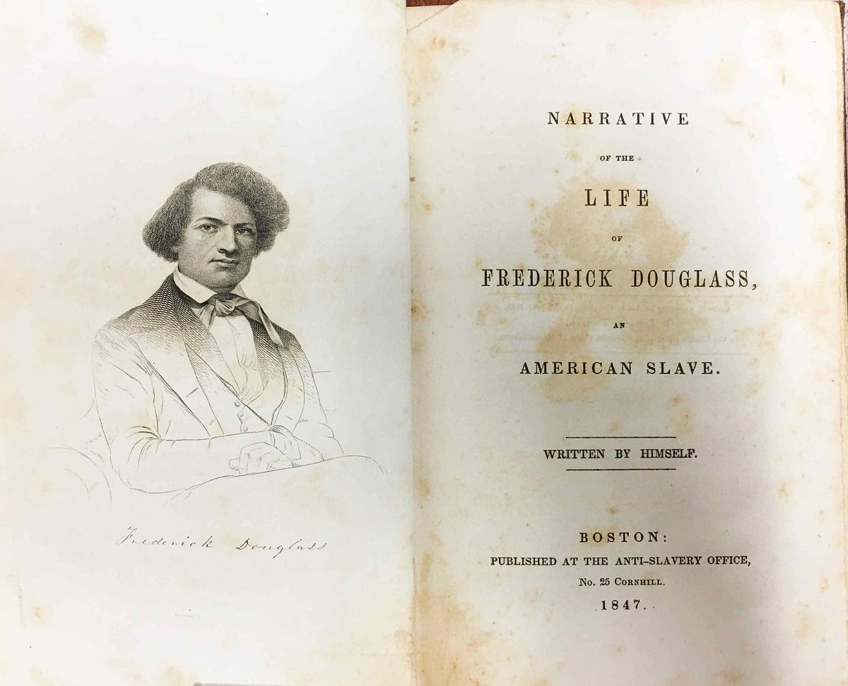 Frederick Douglass. “The Narrative of the Life of Frederick… | by