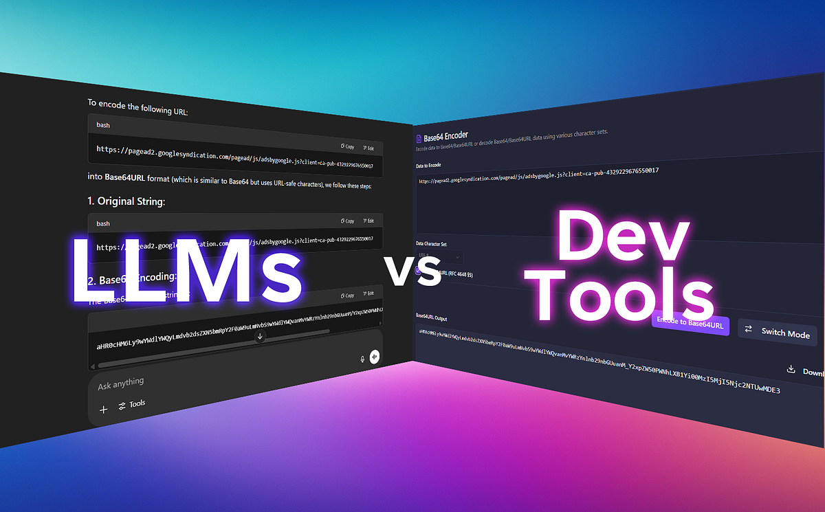 With LLMs, Do Developers Still Need Encoding Tools? | by BitwiseTech ...