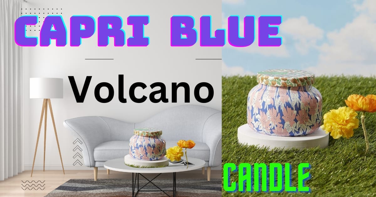 Capri Blue Volcano Candle No. 6