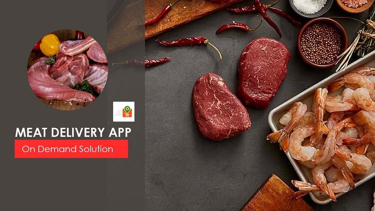 Meat Delivery App. Take Multiple Orders and Turn Fully… by Food