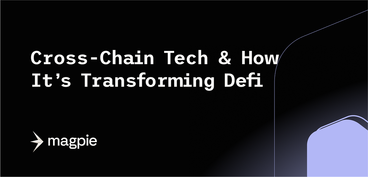 CrossChain Tech & How It’s Transforming Defi by Magpie Protocol
