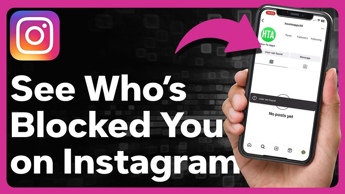 How To See Who Blocked You On Instagram | by Marie Richmond | Medium