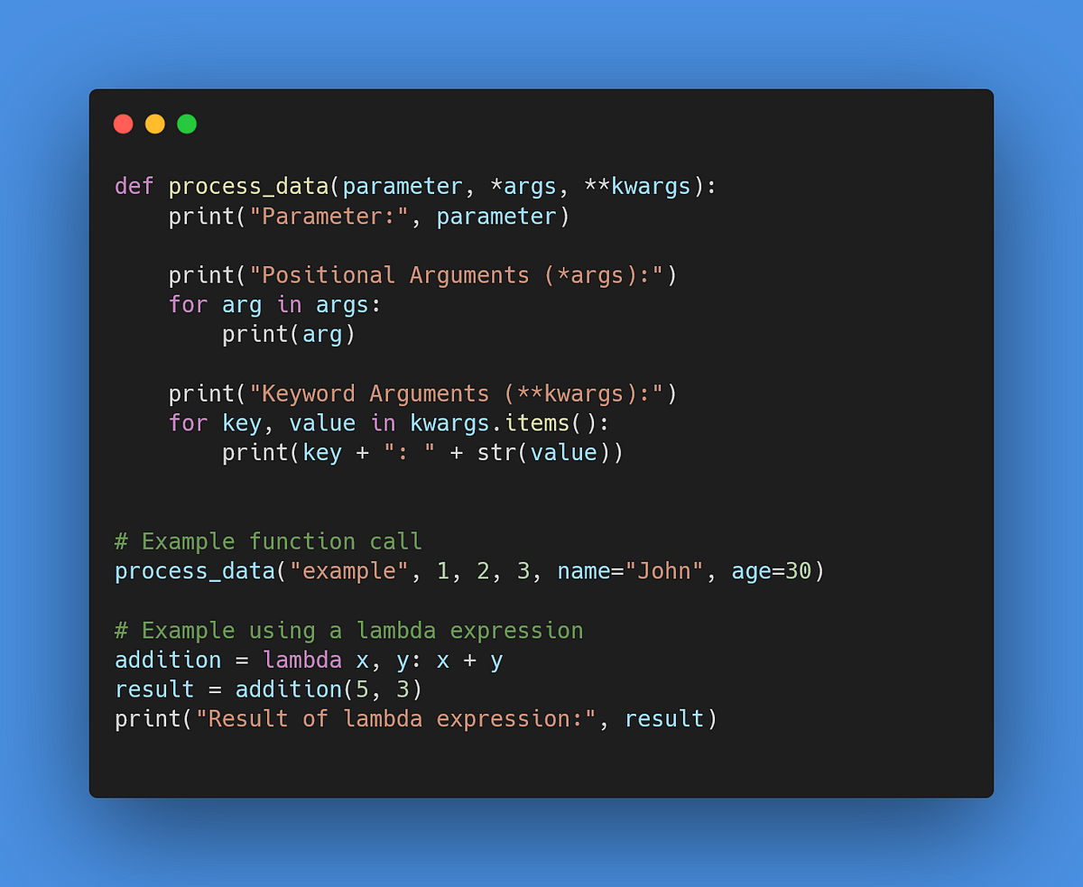 Functions And Lambda Expressions In Python | ILLUMINATION