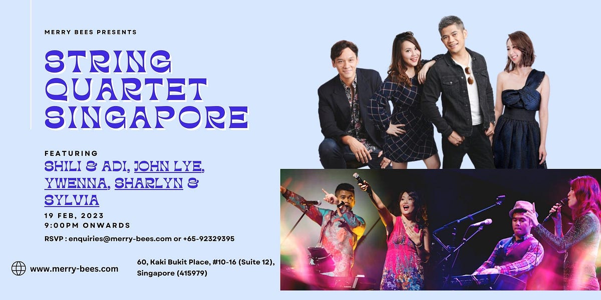 String Quartet Singapore - merrybees - Medium