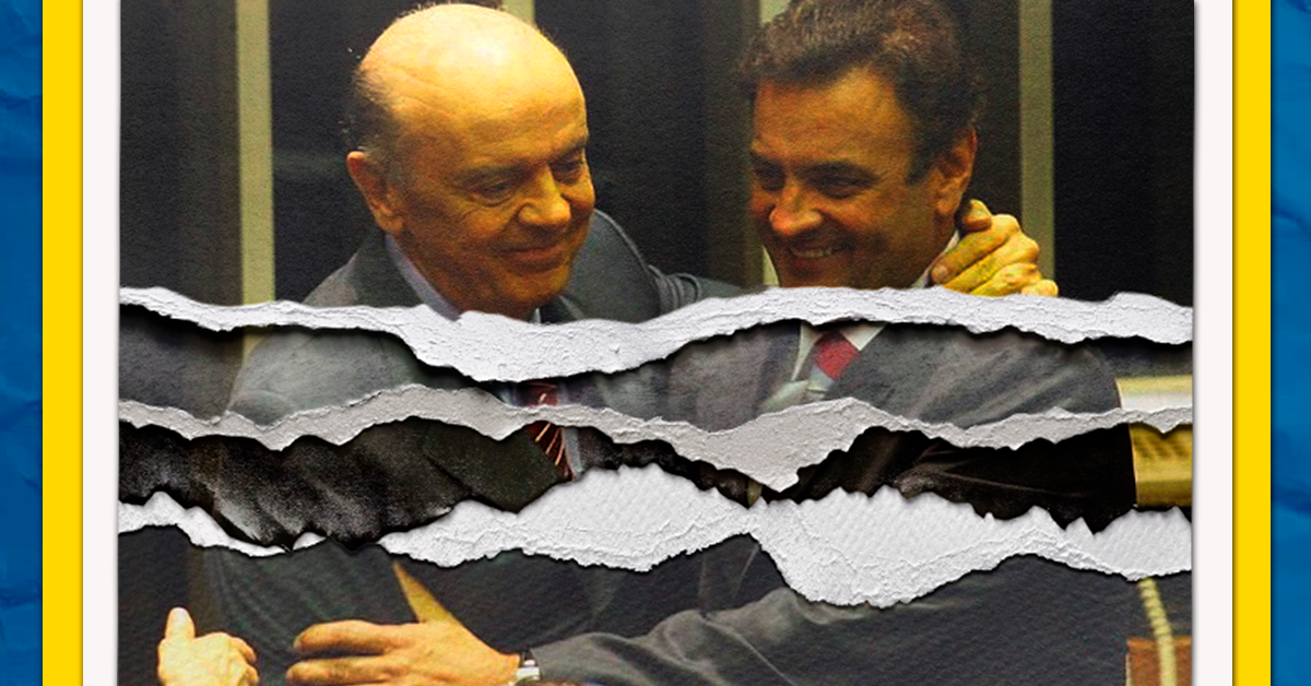 O café com leite tucano: atropelos e infidelidades entre Serra e Aécio