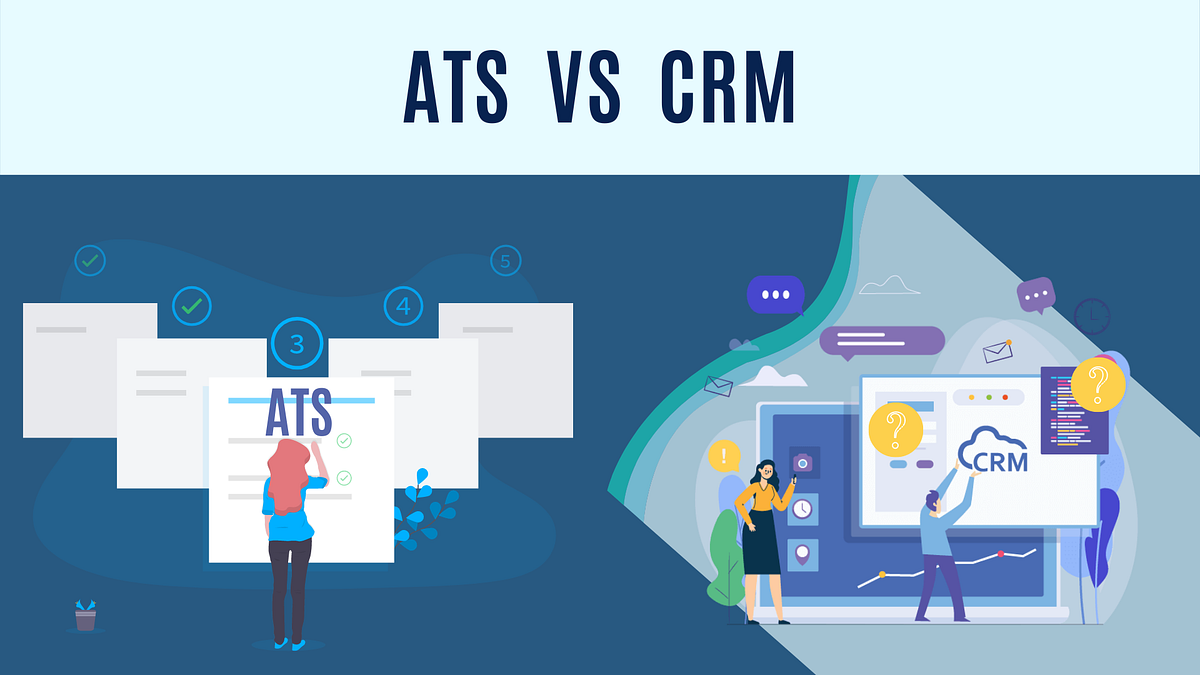 What is the difference between ATS and CRM? | Aviahire